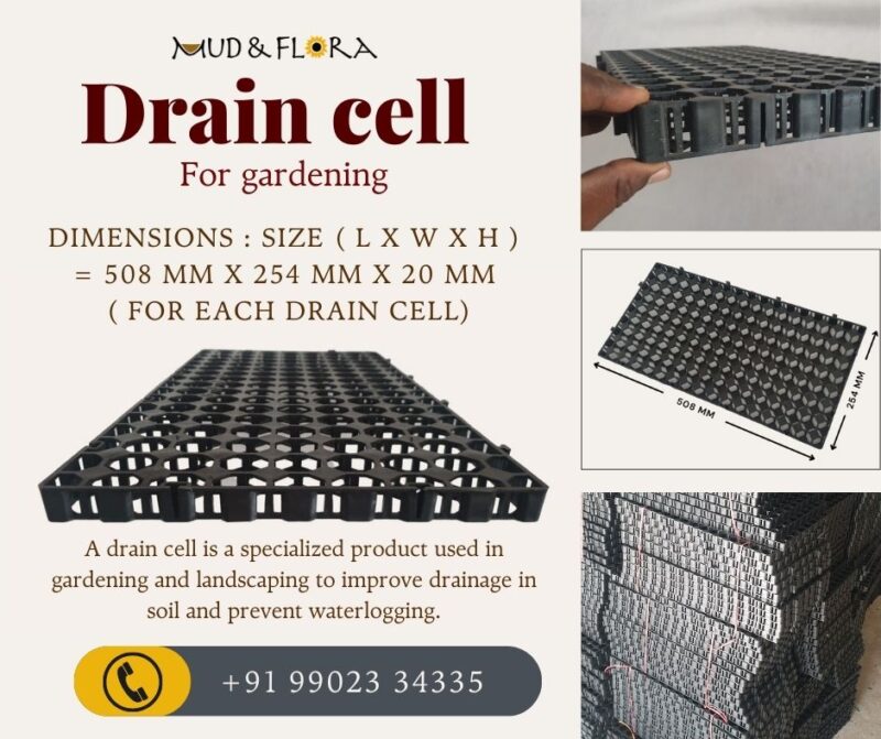 garden drain cell